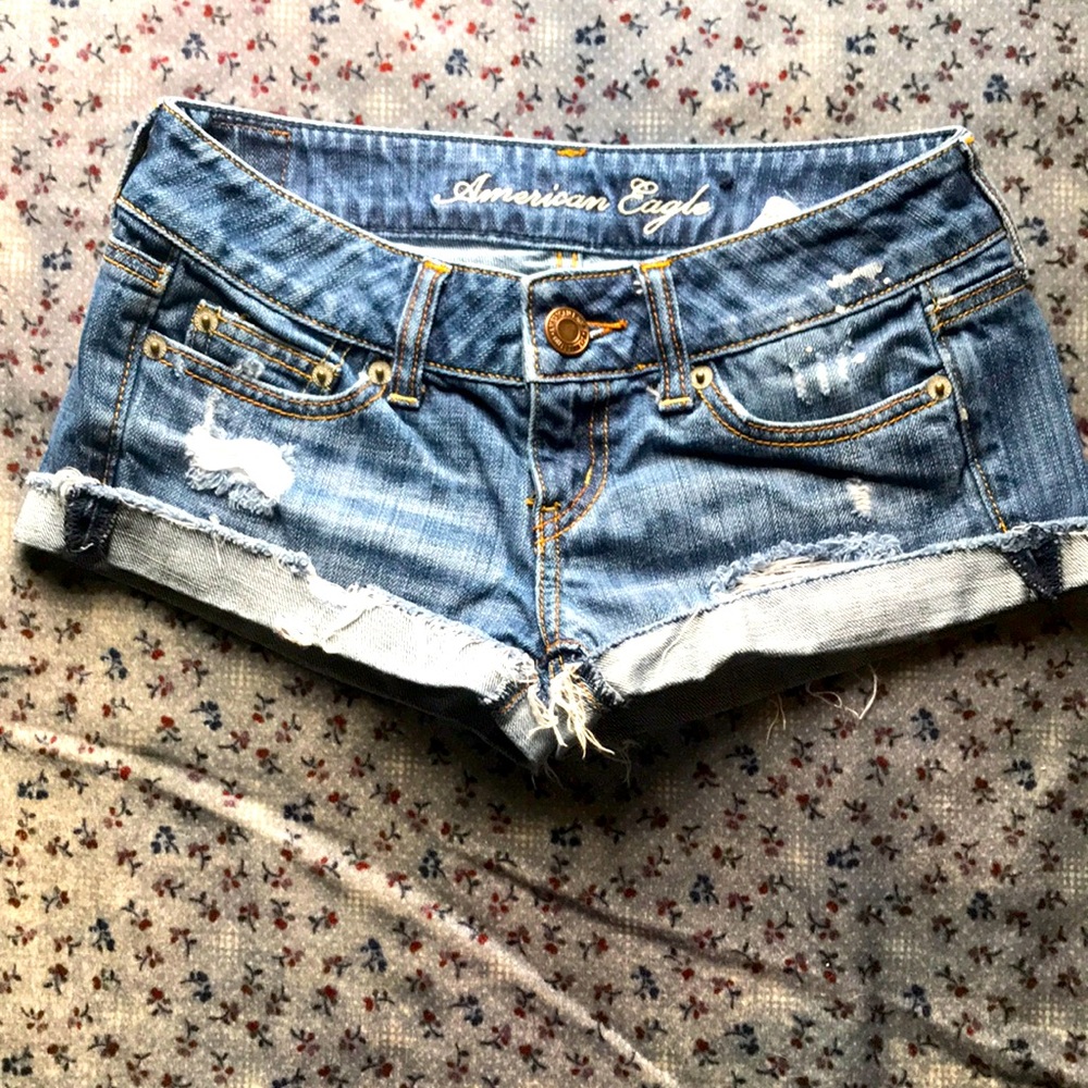 🦅 American Eagle 00 Jean Shorts